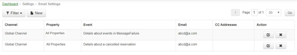 email notifications for configurable events now available in GuestCentrix version 7 | cms property management