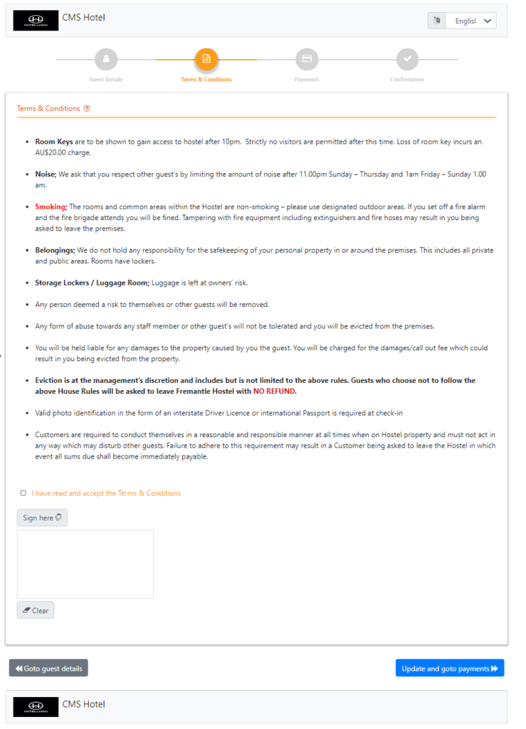 hospitality software