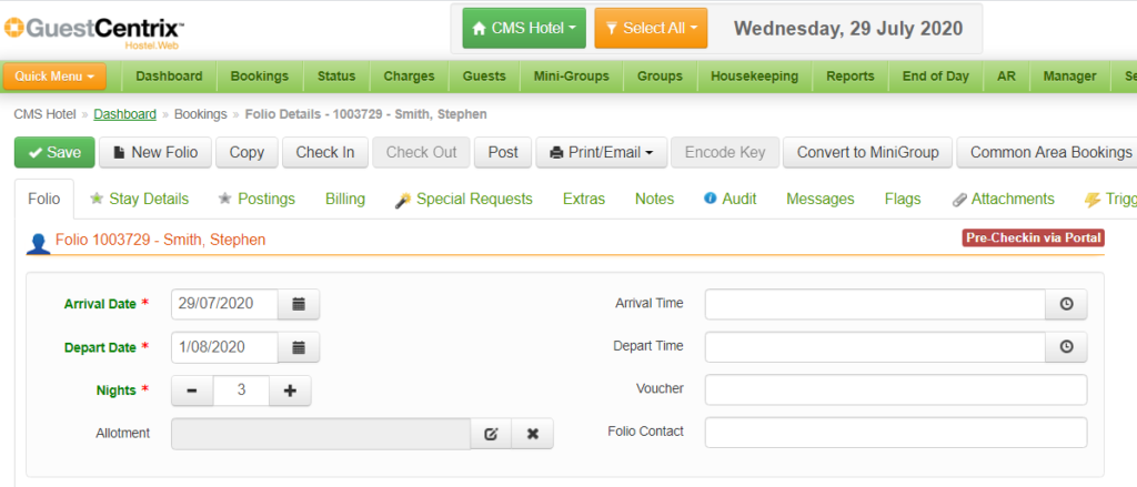 hospitality software
